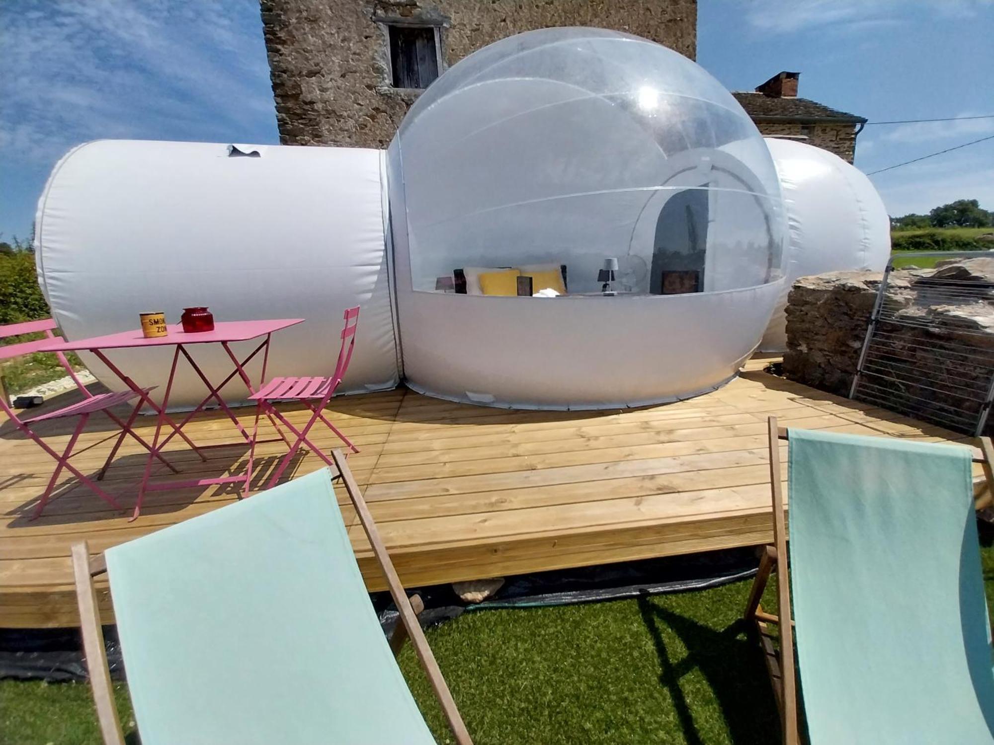 Hotel La Bubble La Salvetat-Peyrales Esterno foto