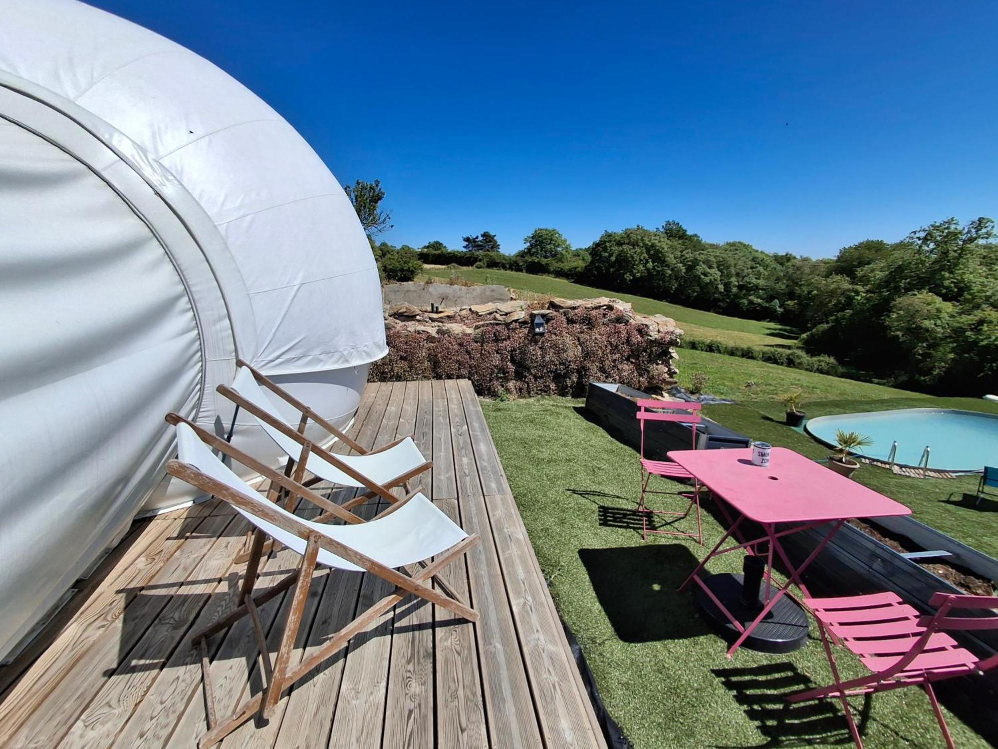 Hotel La Bubble La Salvetat-Peyrales Esterno foto